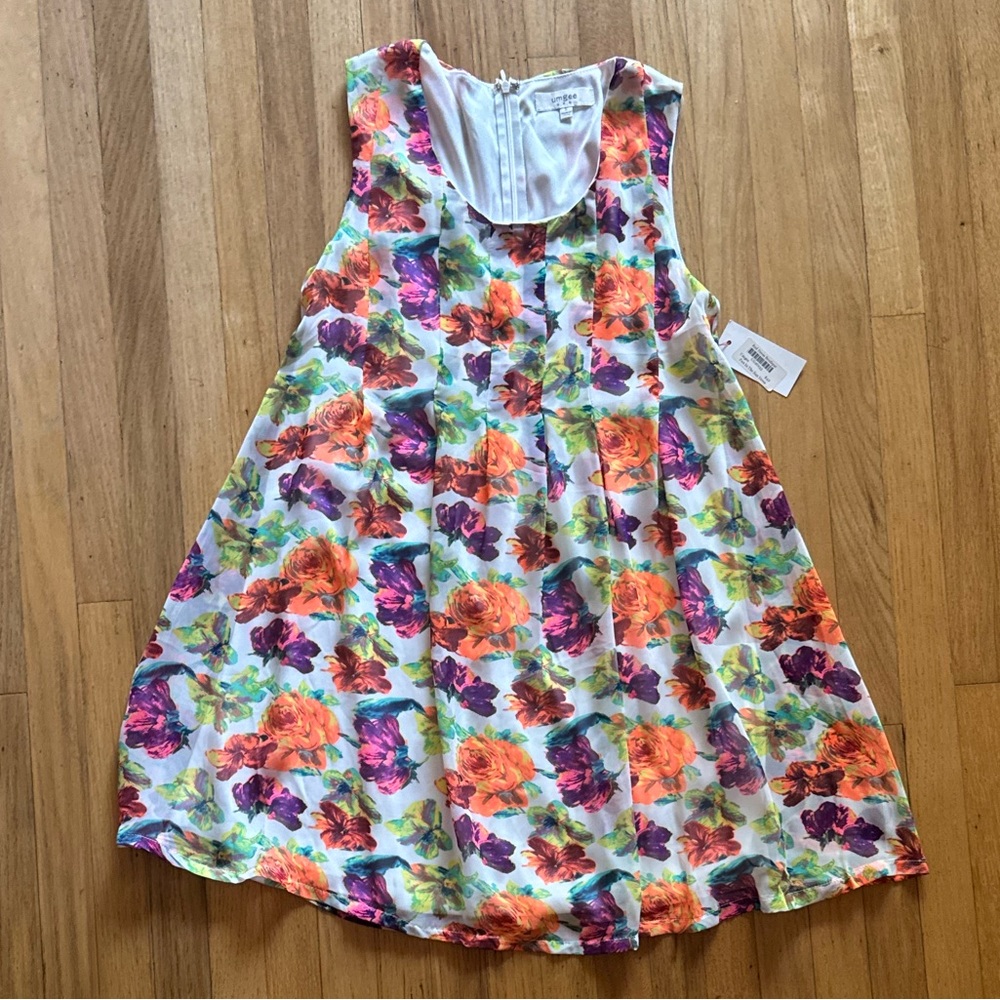 Umgee Floral Dress Small
